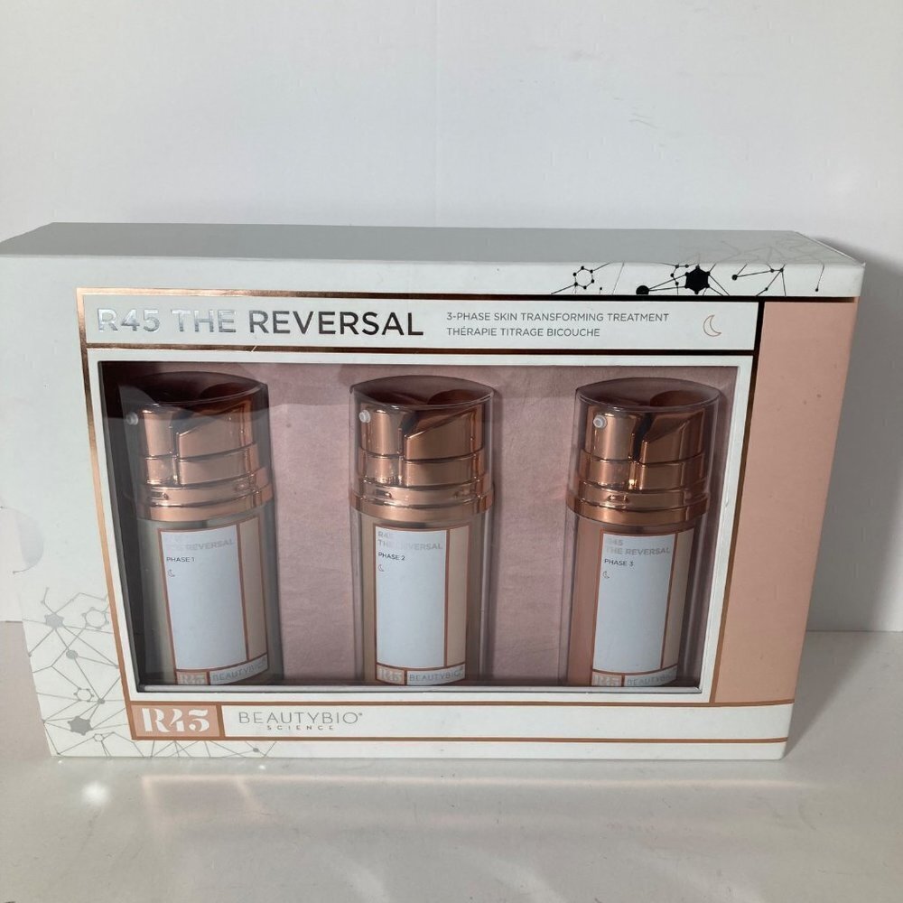 BeautyBio R45 The Reversal Skin Treatment Phase‎ 1-3 New in Box